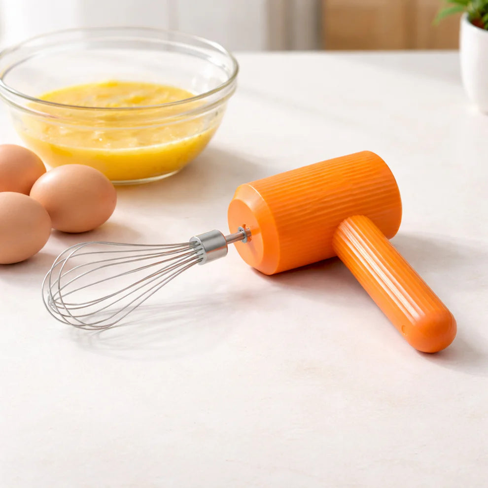 USB Rechargeable Electric Handheld Whisk Mixer | Portable Milk Frother & Egg Beater