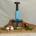 Utensia Manual Push Vegetable Chopper | Quick Food & Onion Chopper | Multipurpose Kitchen Cutter