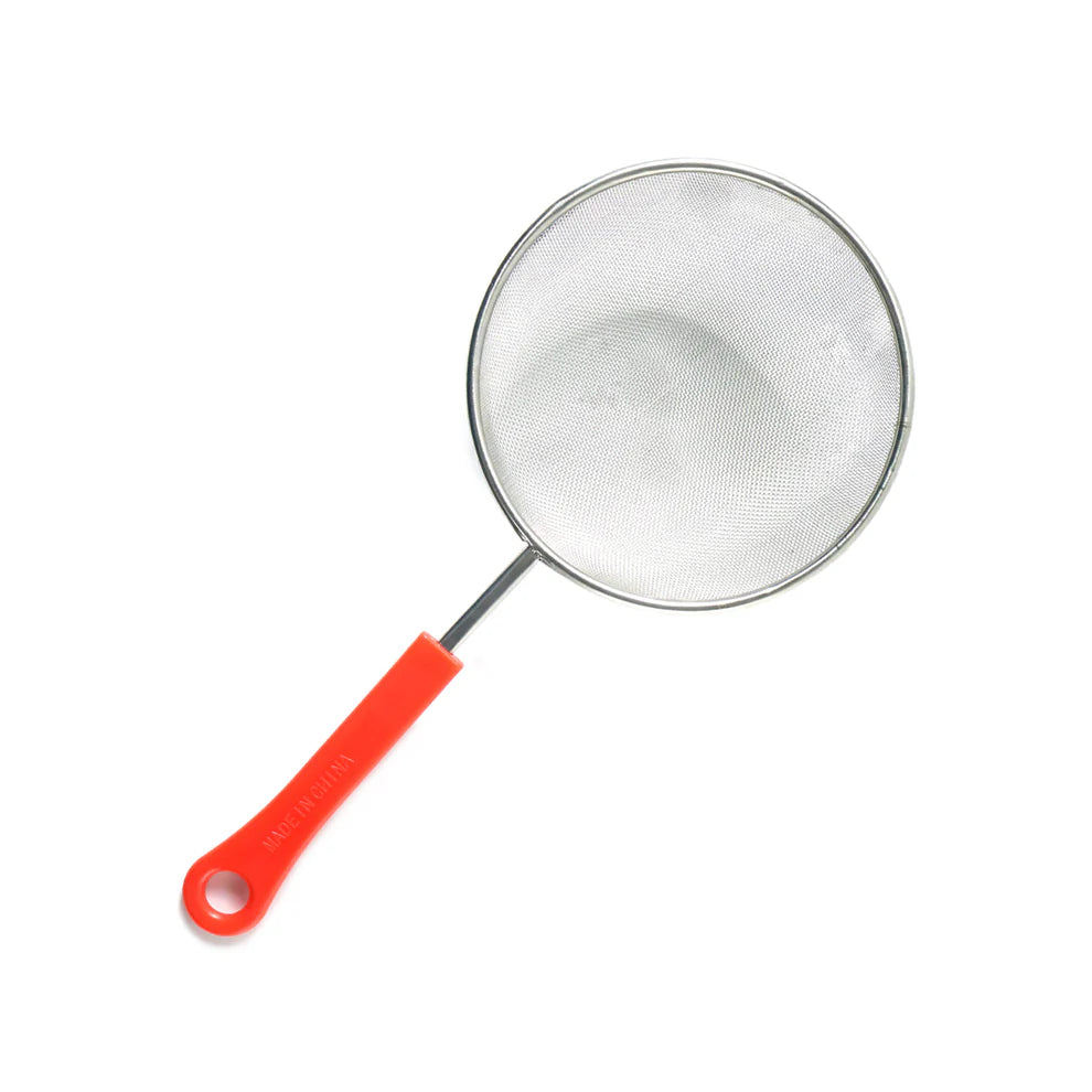 Utensia Fine Mesh Stainless Steel Strainer | Multipurpose Kitchen Sieve for Frying, Filtering & Draining