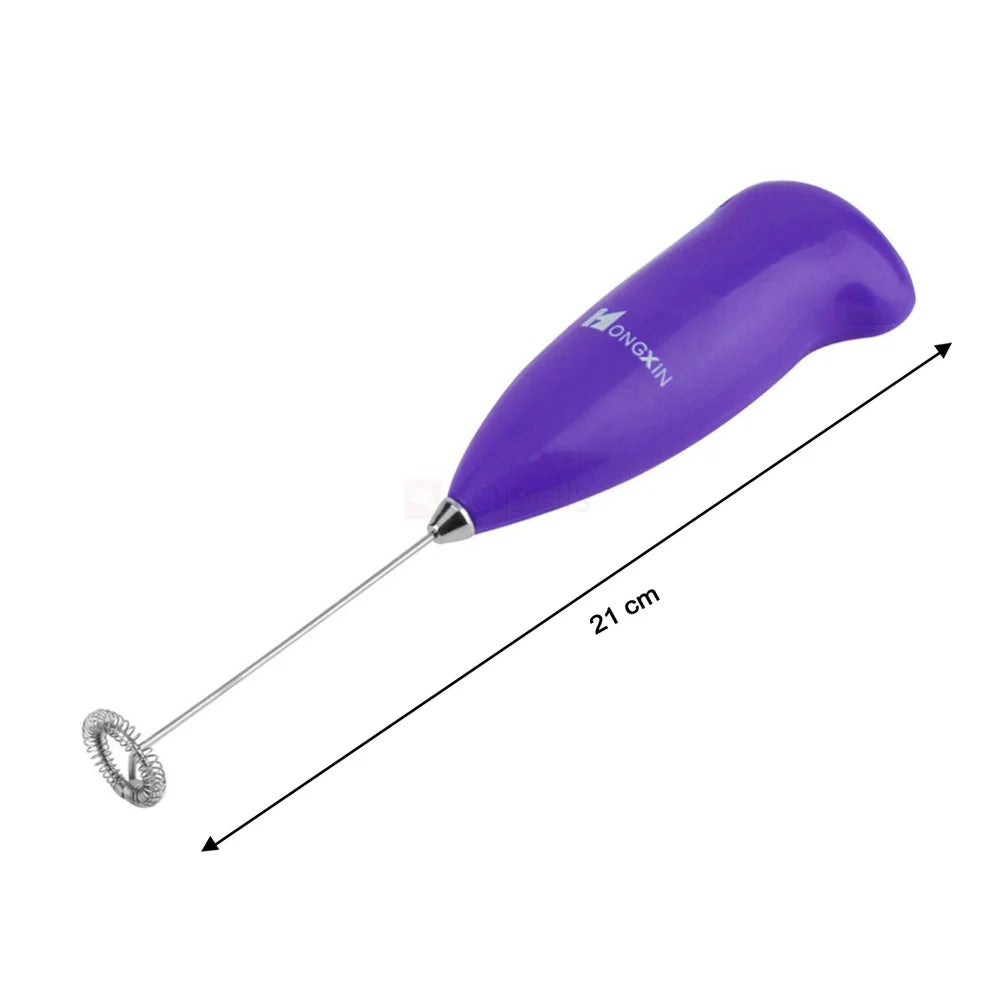 Handheld Electric Milk Frother & Egg Beater | Portable Mini Hand Blender for Coffee & Baking