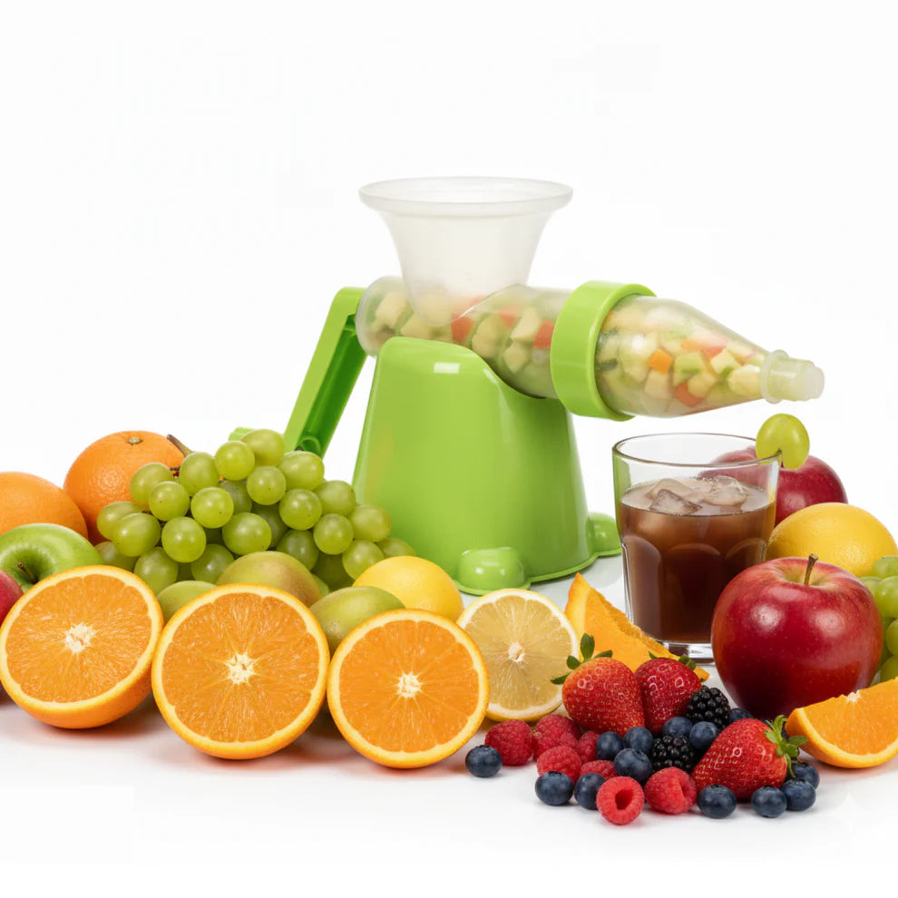 Manual Fruit & Vegetable Juicer | Hand Press Juicer for Fresh Juice at Home