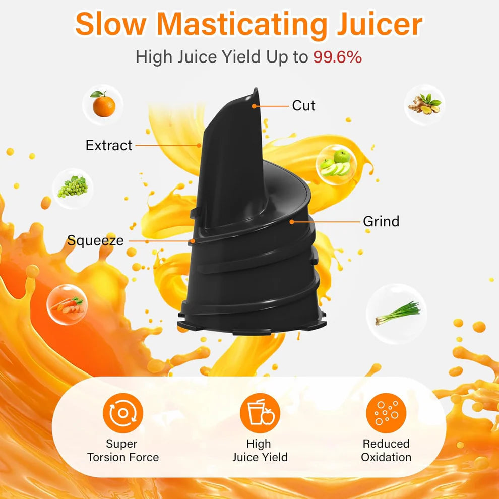 Manual Fruit & Vegetable Juicer | Hand Press Juicer for Fresh Juice at Home