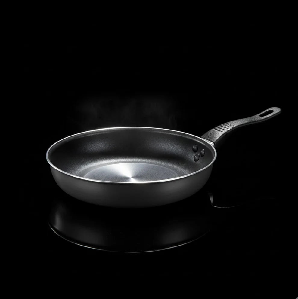 Utensia Hard Anodized Nonstick Tadka Fry Pan | Induction Base Tempering Pan for Everyday Cooking