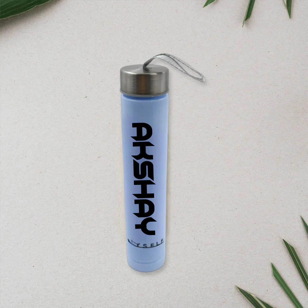 Utensia Customized BPA-Free Water Bottle Set (3 Pieces) | Personalized Name Bottles