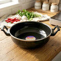 Utensia Hard-Coated Karahi Pan with Dual Handles | Durable Non-Stick Cooking Pan for Everyday Use